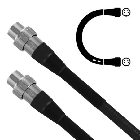 CHORD SIGNATUREX 4DIN A 4DIN (SNAKE 4) 1 METRO - Cavi DIN - Audio Impa