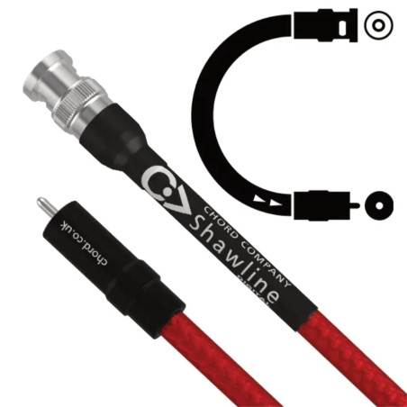 CHORD SHAWLINEX 1BNC A 1RCA - BNC cables - Audio Impact