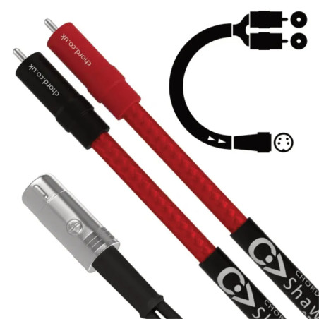 CHORD SHAWLINEX 2RCA - 4DIN - Cavi rca  - Audio Impact