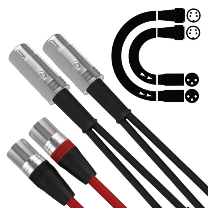 CHORD SHAWLINEX 4DIN A 1XLR (NAP250/300/500) 1 METRO - Cavi DIN - Audi