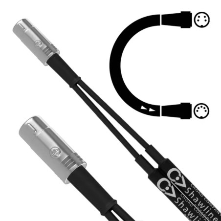 CHORD SHAWLINEX 4DIN TO 5DIN 1 METER - DIN Cables - Audio Impact
