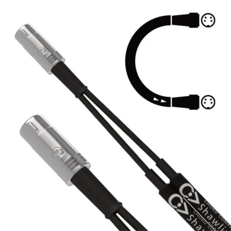 CHORD SHAWLINEX 4DIN A 4DIN (SNAKE 4) 1 METER - DIN Cables - Audio Imp