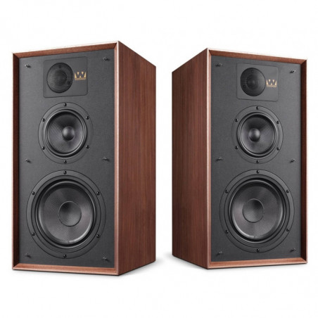 WHARFEDALE LINTON HERITAGE COPPIA + STANDS WALNUT