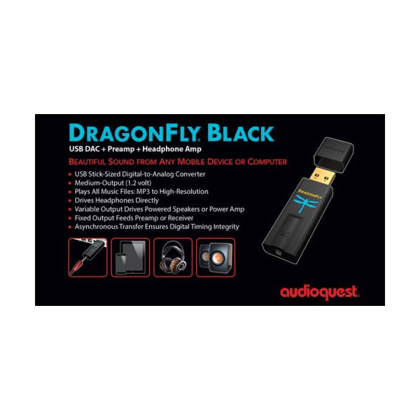 AUDIOQUEST DRAGONFLY RED