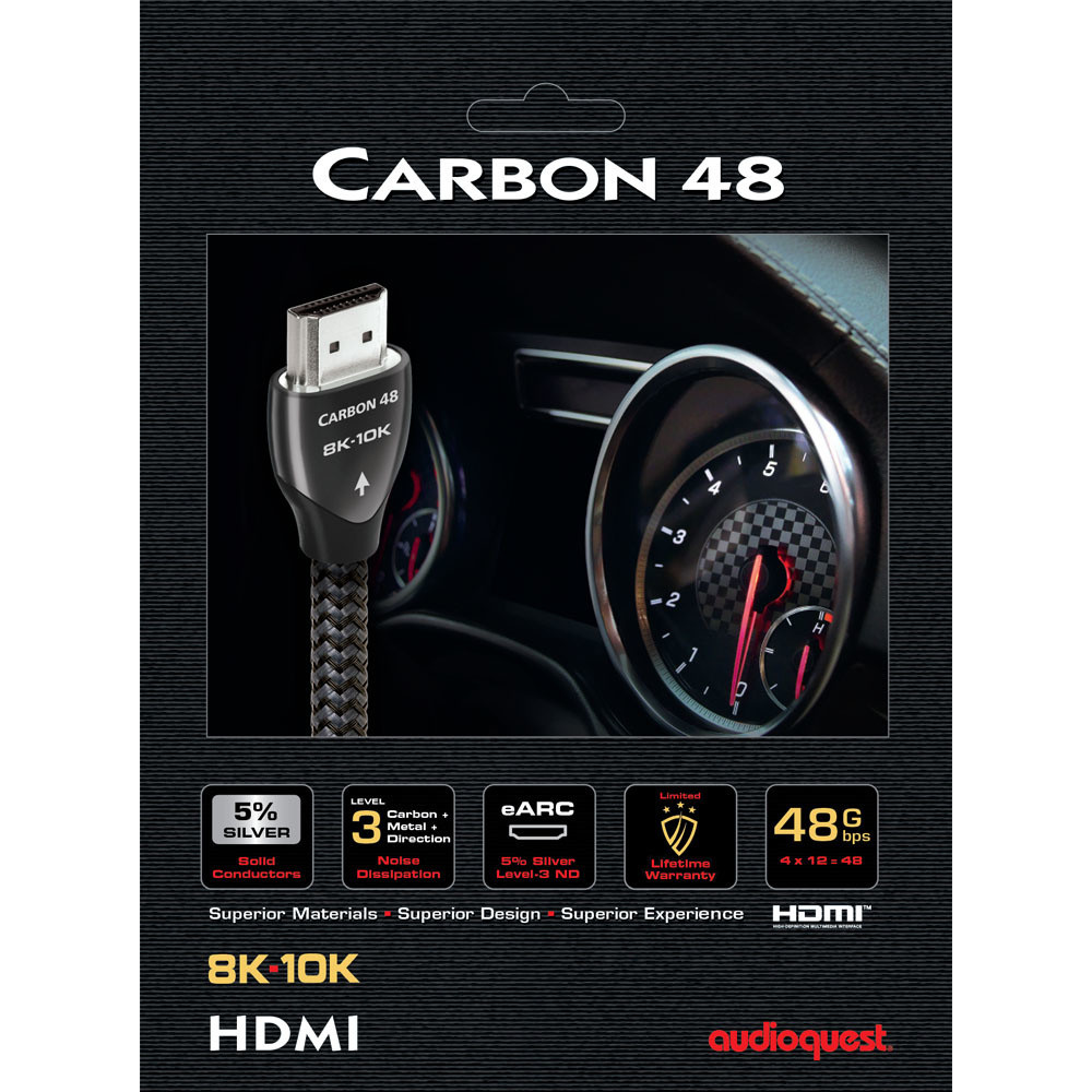AUDIOQUEST HDMI CARBON 48 - Cavi hdmi - Audio Impact